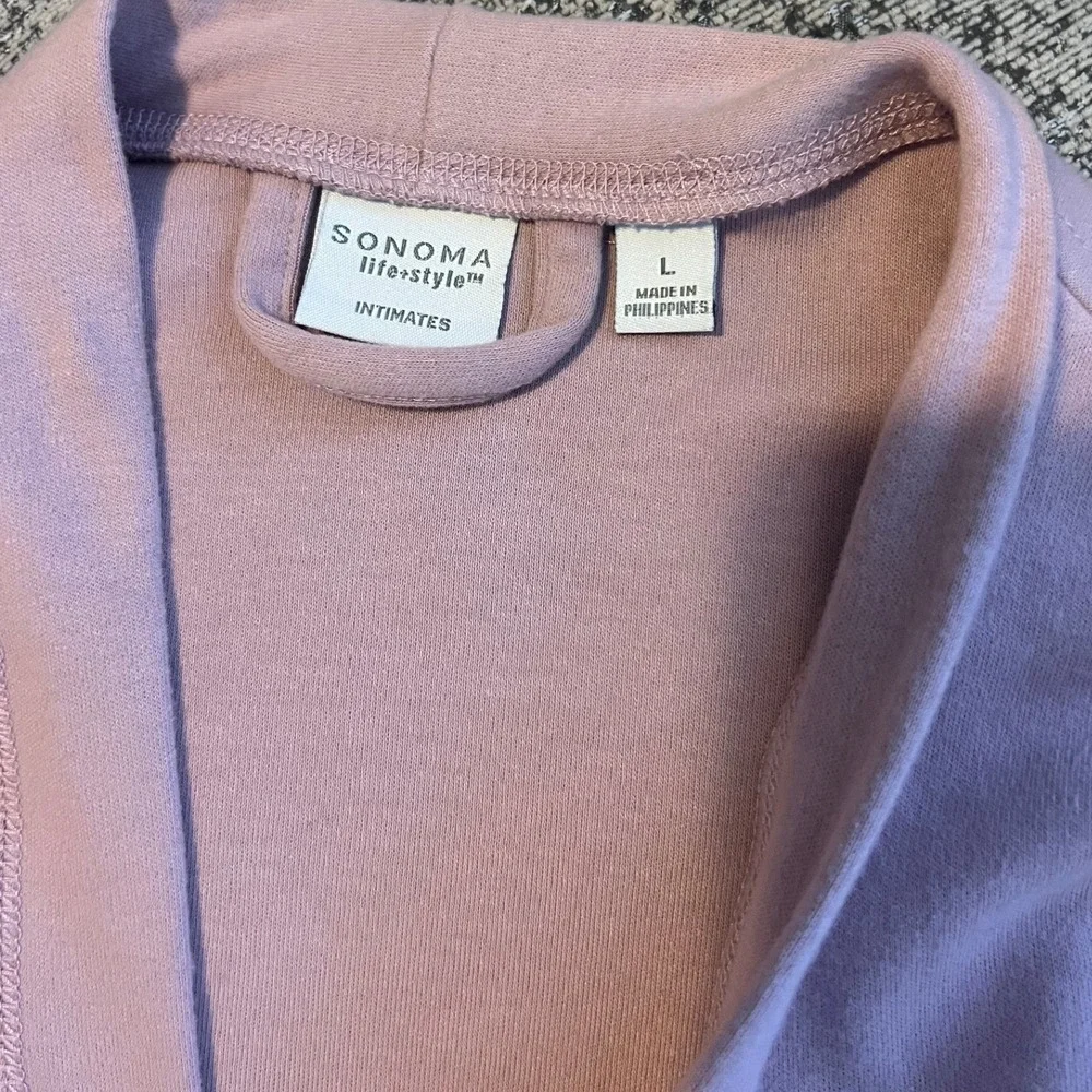 SONOMA Life+Style Intimates Women's‎ Pink Robe Size L